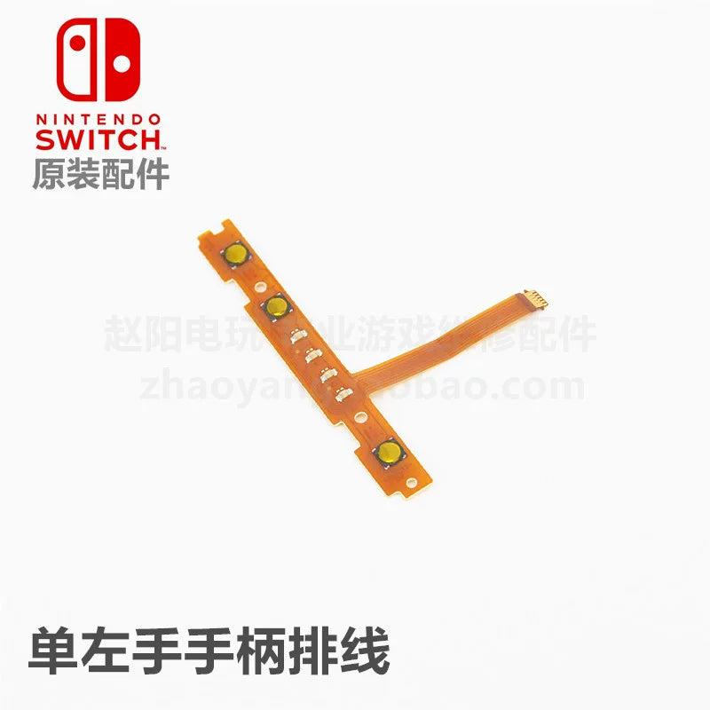 NS Joy-Con sapı orijinal təmir hissələri JC sol və sağ tutacaqlar SL SR düymə kabeli Keçid kabeli