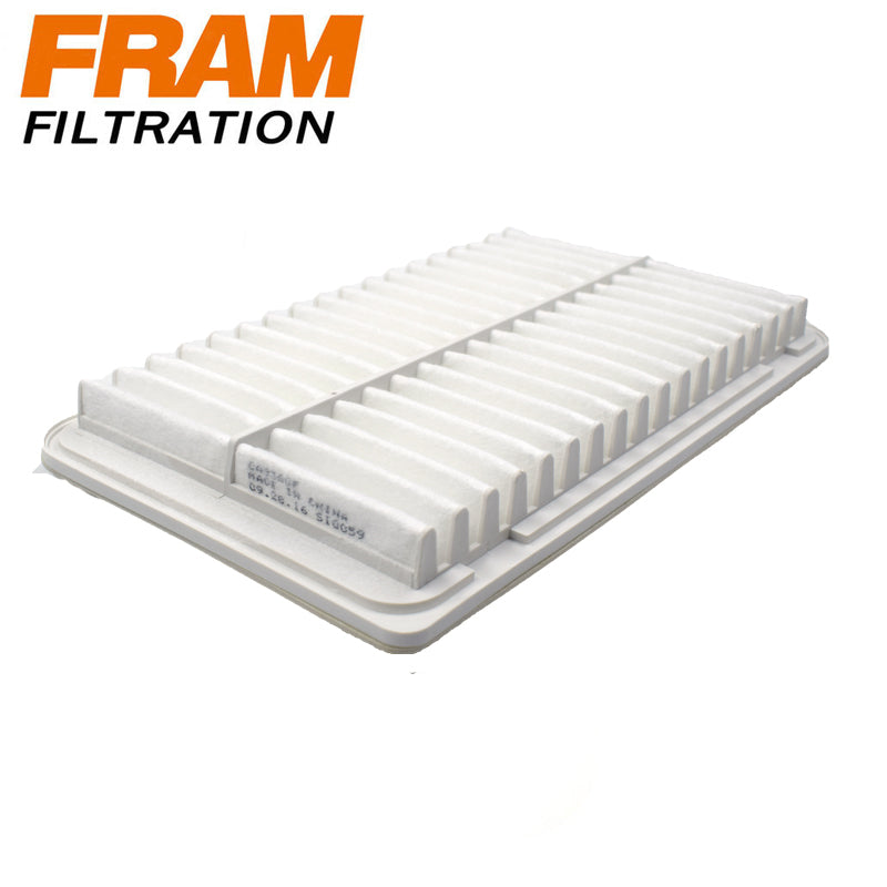 The FRAM CA9360 air filter is compatible with the Toyota Highlander and Camry Hybrid.