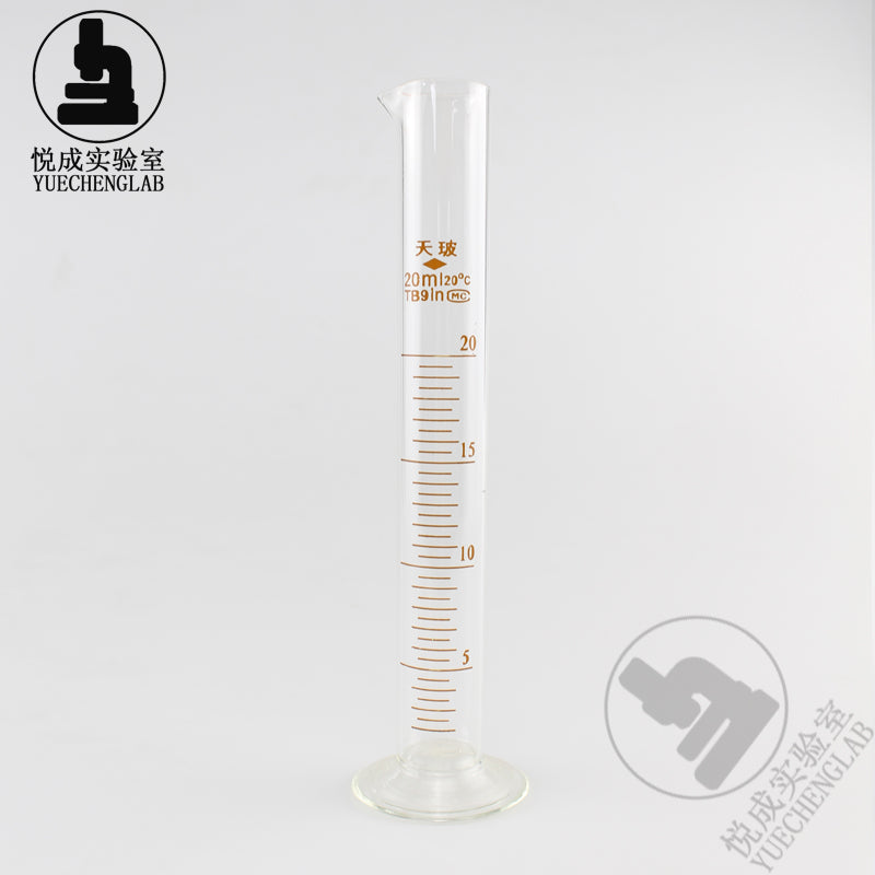 Tianbo şüşə ölçmə silindri miqyaslı ölçmə silindrli 50 100 250 500 1000ml A dərəcəli ölçmə silindr