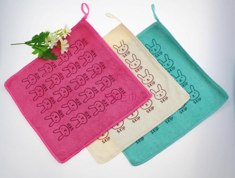 Uşaq bağçası yay kvadrat dəsmal qeyri-bambuk lif təmiz pambıq böyüklər və uşaqlar üz yumaq və tər super uducu su dəsmal topdan
