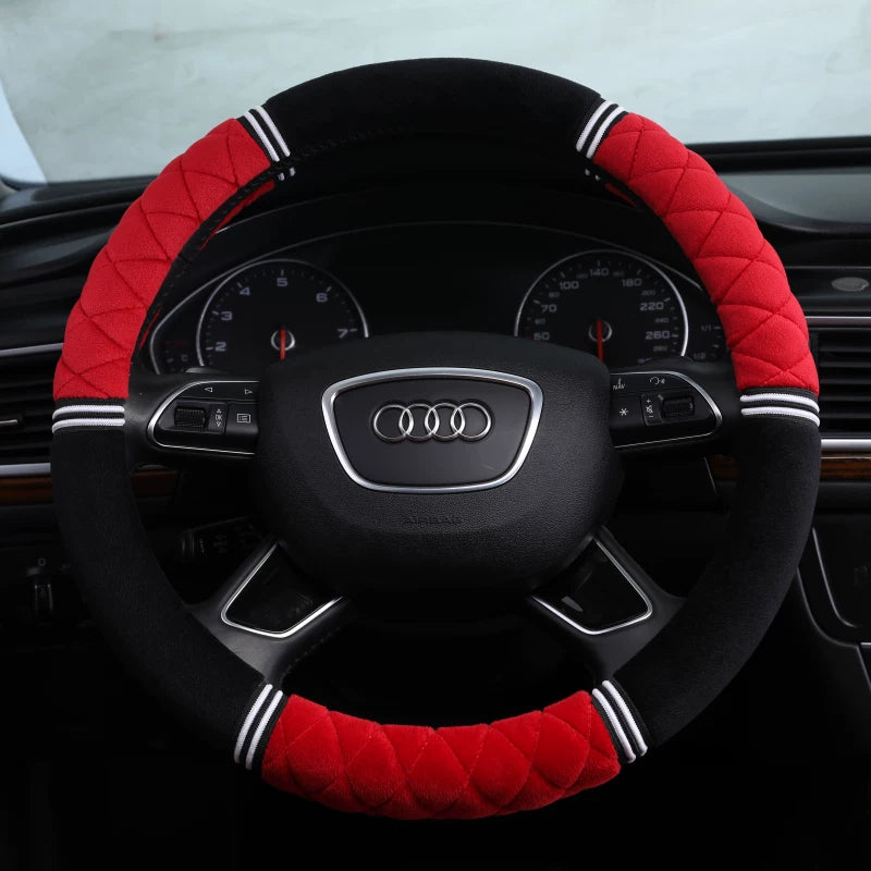 Yeni Sükan Qapağı, Bütün Mövsümlər üçün Universal Qış Qısa Peluş Sükan Qapağı, Sürüşməyən və Nəfəs Alır