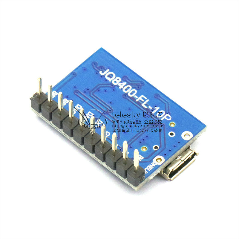 JQ8400FL10P səs modulu serial port nəzarəti USB birbaşa surəti 32M yaddaş səsi ICMP3 səs keyfiyyəti