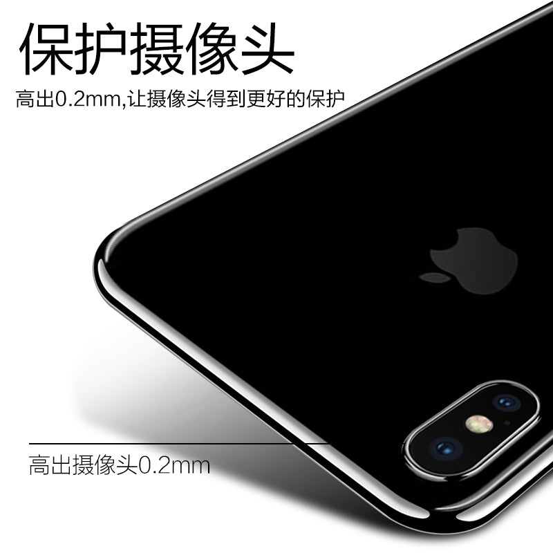 IPhoneXsMax mobil telefon qutusu Xr Apple X yumşaq qabıqlı IPhoneX şəffaf üçün uyğundur