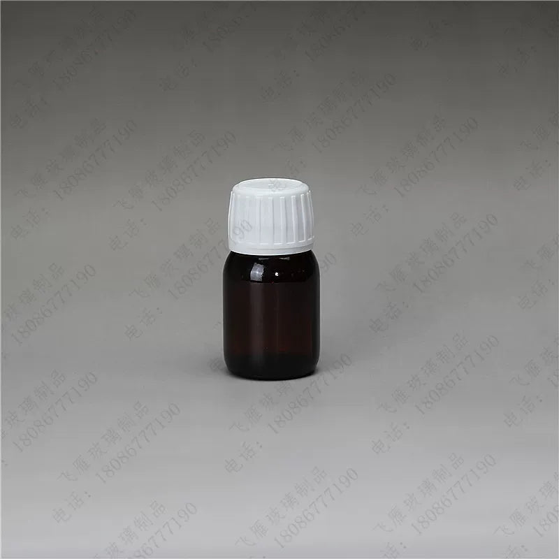 İşığa davamlı möhürlənmiş şüşə butulka, oral maye dərman şüşəsi, kiçik dərman şüşəsi, turşuya və qələvilərə davamlı şüşə, qəhvəyi ləzzət şüşəsi