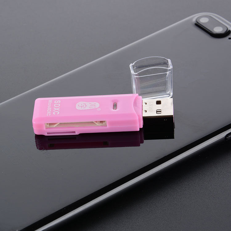 Orijinal Chuanyu C296 kart oxuyucu Micro SD TF kartı ikisi birdə USB3.0 kart oxuyucusu qoş və oyna