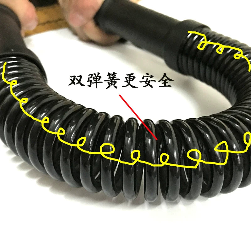 Shuanglin Elektrokaplama Qol Gücləndirici Pulsuz Göndərmə İkiqat Yaylı Tutma Çubuğu 3040KG 5060kg Sinə Qolu Əzələ Fitnesini Genişləndirin