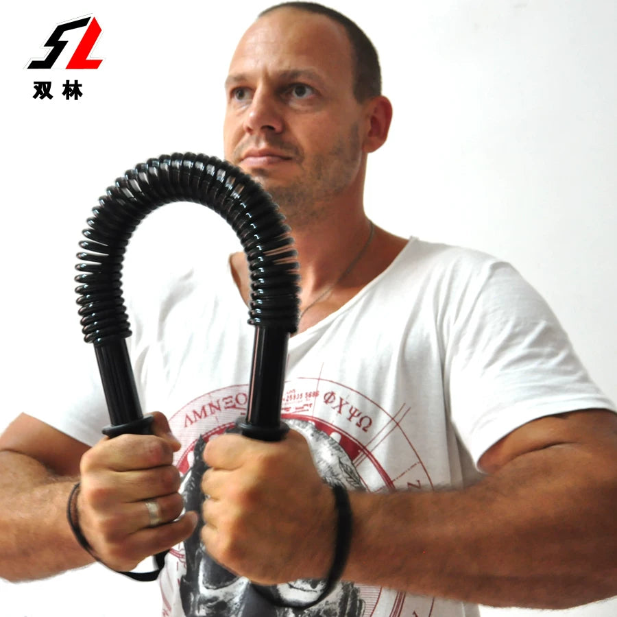 Shuanglin Elektrokaplama Qol Gücləndirici Pulsuz Göndərmə İkiqat Yaylı Tutma Çubuğu 3040KG 5060kg Sinə Qolu Əzələ Fitnesini Genişləndirin