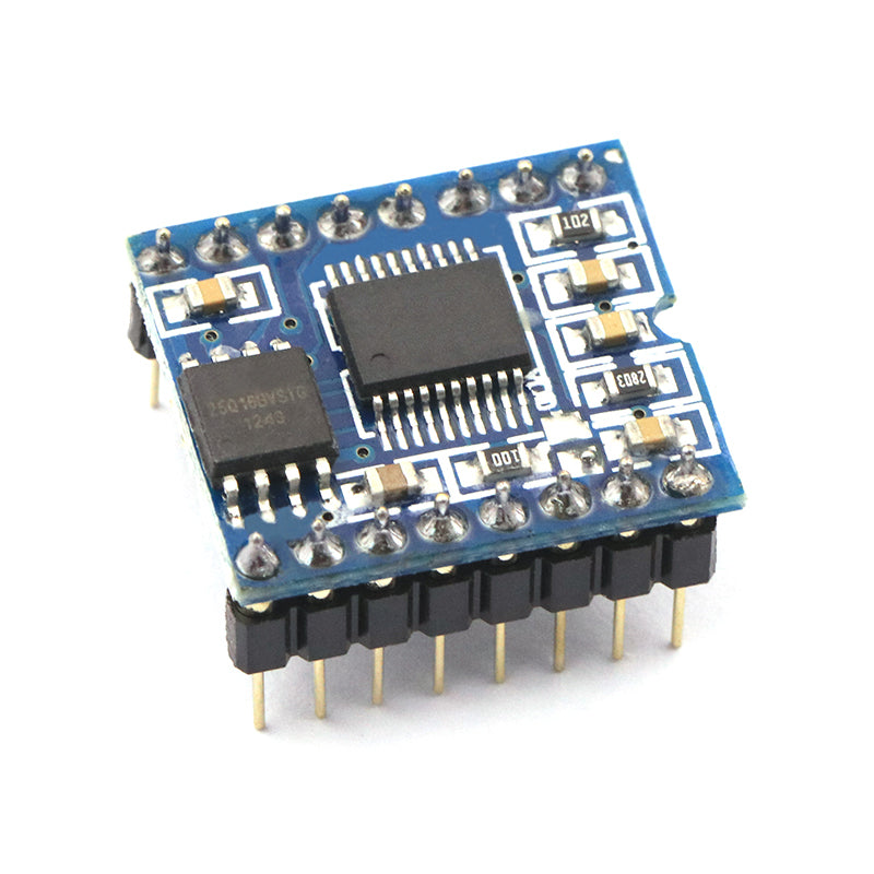 WT588D səs modulu dəsti səs çipi (dəfələrlə silinə bilər) 16M-bit / 2M-bayt yükləyin