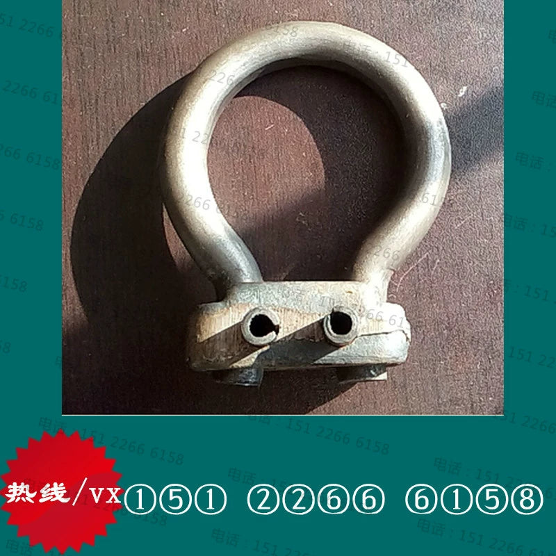 Forklift sürüşməyən zəncir aksesuarları 50 Forklift təkərləri qoruyucu zəncir aksesuarları üzük düyməsi Təkər təkərini qoruyan zəncir birləşdirən qandal