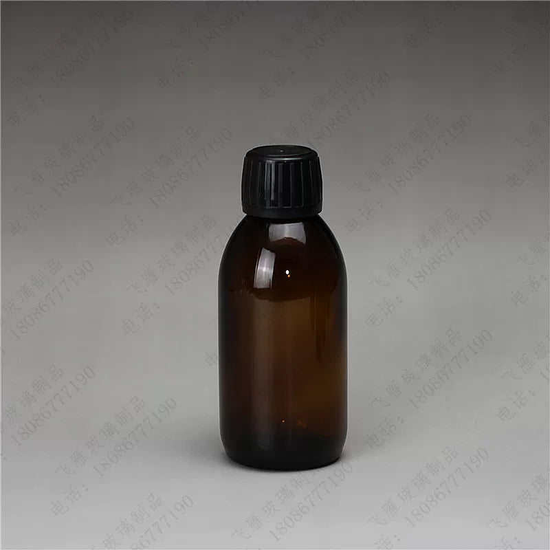 İşığa davamlı möhürlənmiş şüşə butulka, oral maye dərman şüşəsi, kiçik dərman şüşəsi, turşuya və qələvilərə davamlı şüşə, qəhvəyi ləzzət şüşəsi