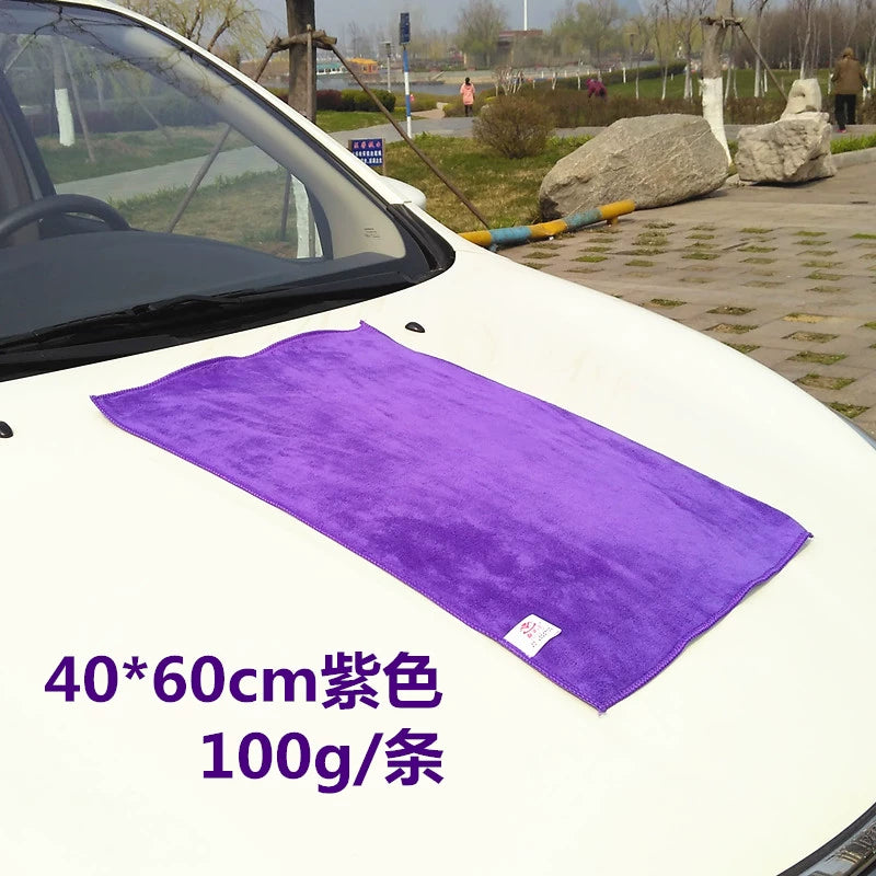 Avtomobil Absorbent Kiçik Ölçü 40*60 Avtomobil Yuma Dəsmalı Avtomobil Təmizləyici Bezi Qalınlaşdırılmış Xüsusi Salfetlər Təmizləyici Parça Avtomobil Yuma