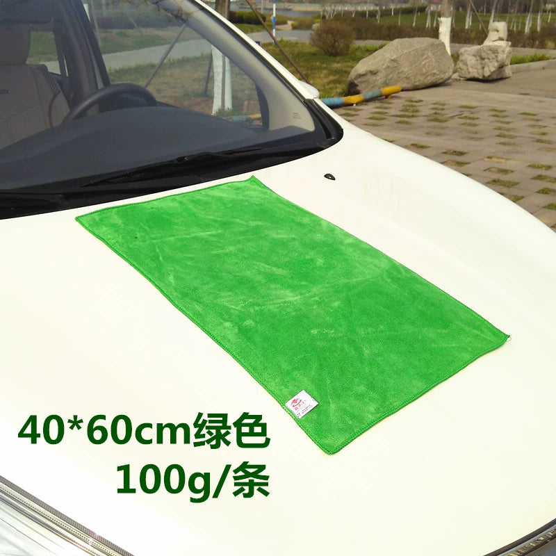 Avtomobil Absorbent Kiçik Ölçü 40*60 Avtomobil Yuma Dəsmalı Avtomobil Təmizləyici Bezi Qalınlaşdırılmış Xüsusi Salfetlər Təmizləyici Parça Avtomobil Yuma