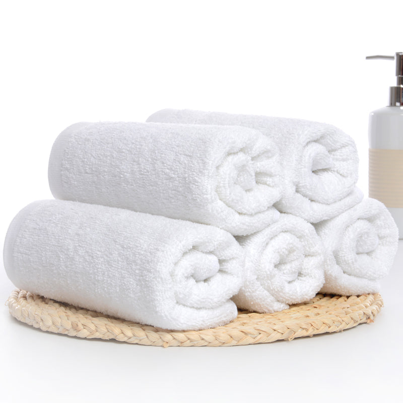 Otel ağ dəsmal təmiz pambıq tüysüz birdəfəlik otel pedikür hamam dəsmal mətbəx dəsmal otel naxışlı yazı