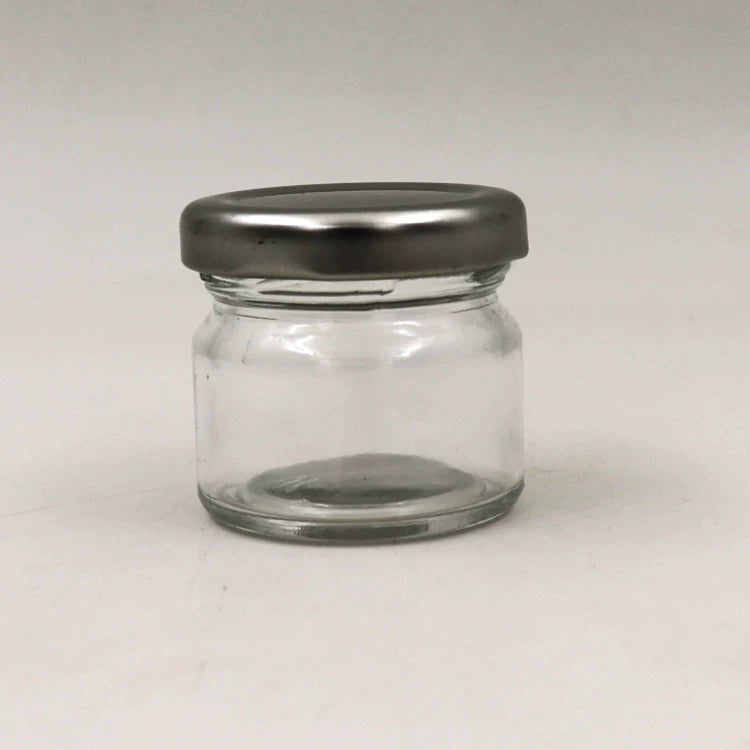 25ml toy bal şüşəsi şüşə butulka boş şüşə bal şüşəsi quş yuvası şüşəsi mürəbbə şüşəsi qapaqlı şüşə şüşə kiçik