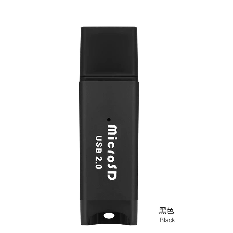 Baitong Alüminium Alaşımlı Metal Mini Micro SD Yüksək Sürətli TF Kart Yaddaş Kartı Universal Mobil Telefon Kompüter Kart Oxucusu Topdansatışı
