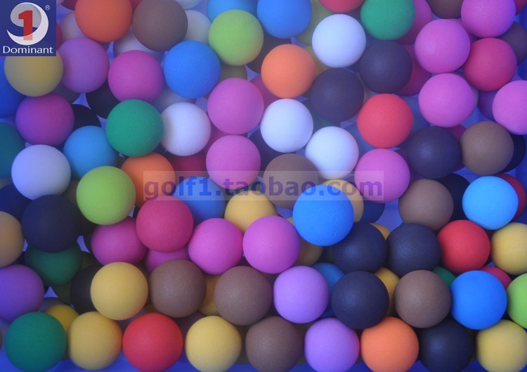 30 mm qapalı golf topu, uşaq oyuncağı kazino oyuncaq topu, köpük topu, EVA tək rəngli top, çox rəngli