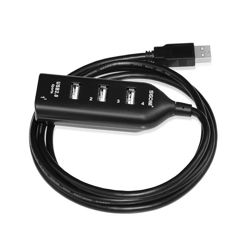 Sige kompüter usb splitter multi-interfeys 2.0 yüksək sürətli hub birdən dördə qədər notebook genişləndirici notebook usb3.0 genişləndirici HUB çox funksiyalı çevirici 1.5 metr 10 metr