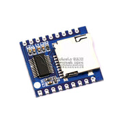 Serial port idarəetmə səs modulu, mikrokontroller IO nəzarəti, SD/TF kartı MP3 modulu, səs oxutma lövhəsi