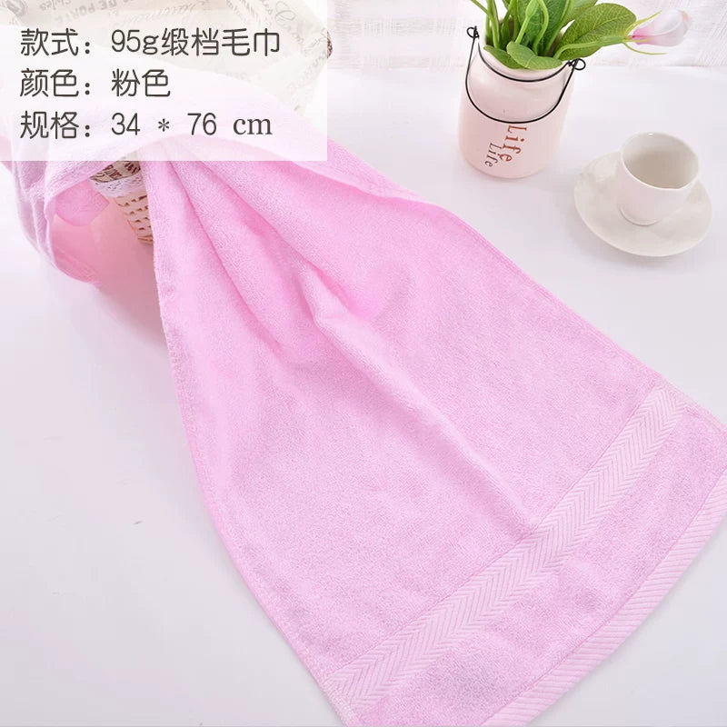 Bamboo love bambuk lifli dəsmal suyu udur, yumşaqdır və saçları tökmür, kişi və qadın gözəllik ağ məişət üz dəsmalı uşaq üz dəsmalı